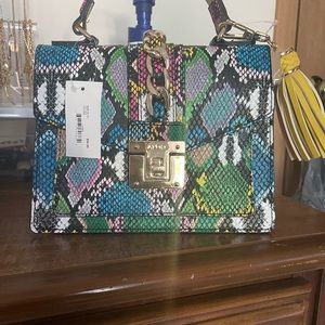 Brand new multicolored aldo purse
